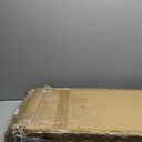 14 in Queen Size Bamboo Platform Bed Frame with Tall Headboard, Black