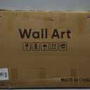 Large Framed Modern Abstract Wall Art for Living Room, 3 Piece Black White Gray Canvas Prints Paintings Artwork for Walls, Minimalist Abstract Pictures for Hallway, Stair, Office Wall Decor 24x36 In (Shades of Grey)