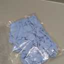 50pcs Pastel Blue Balloons, 12inch Light Blue Balloon for Birthday Baby Shower Gender Reveal Wedding Party Decoration (With Ribbon & Glue)