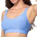 Underoutfit Wireless Compression Everyday Bras for Women, 3X-Large