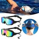 My Cool Summer Goggles,My Cool Summer Clip On Goggles,Tyglobal Swim Goggless With Earplugs,Hd Swimming Goggles 2Pcs