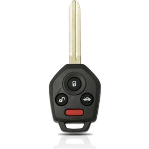 4-Button Key Fob Replacement Fits for Subaru 2014 2015 2016 2017 2018 Forester/ 2015-2019 WRX/ 2012-2017 Impreza/ 2013-2017 XV Crosstrek, FCC ID CWTWB1U811, G Chip 4D82