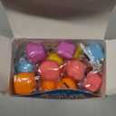 24 Pack Slow Rising Stress Cube , Dough Stress Balls Soft Fidget Squishy Toys for Anxiety Relief, Pull Stretch Classroom Prize Party Favors Toys for Kids