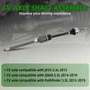 Front Right CV Axle Shaft Assembly Compatible with JX35 3.5L 2013 QX60 3.5L 2014-2019 Pathfinder 3.5L 2013-2019