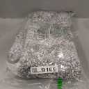 OLANLY Bathroom Rug Set 2 Piece, Soft Absorbent Microfiber Bath Mats and U-Shaped Contour Toilet Rug, Non-Slip, Machine Wash Dry, Plush Shaggy Bath Mats for Bathroom (24"x16"+24"x20", Grey)