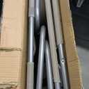 Oversized Tanning Chair with Sun Canopy Face Hole, Heavy Duty 330 LBS Folding Chaise Lounge Chair 5 Position Reclining for Adults Outside Reading Sunbathing Poolside Beach, UPF 50+, XL (Beige)