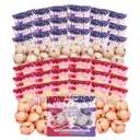 Probiotic Yogurt Coated Fruit Bites 0.7oz / 36 Packs, Strawberry & Blueberry Individually Wrapped Real Fruit Yogurt Snacks Net 25.4oz 360 Counts, On-The-Go Chewy Yoggies Snacks with Dietary Fiber (EXP 08/19/27)