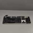 QUASIO Large Print Backlit Keyboard with 7-Color Backlit, Wired USB Lighted Computer Keyboards Oversize Letters Keys Easy to See, Illuminated Keyboard for PC, Laptop,Windows Desktop