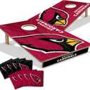 YouTheFan NFL 2 x 3 Wood Cornhole Game with Logo Bags (Team Colors)