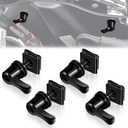 Amazicha New Saddle Bag Lock Hardware Bolt Kit, Theft Deterrent SaddleBag lever locks Mounting Hardware screws Compatible for Harley Davidson Touring Street Glide Electra Glide Softail 1992-Later