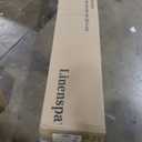 Linenspa 10 Inch Memory Foam and Spring Hybrid Mattress - Medium Feel - Bed in a Box - Quality Comfort and Adaptive Support - Breathable - Cooling - Perfect for a Guest Bedroom - King Size