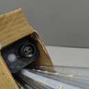 Aluan Outdoor Meteor Shower Rain Lights, 40cm/16inch 10 Tubes 360 LEDs Waterproof Falling Rain Hanging Lights with UL Plug for Christmas Holiday Party Home Garden Decor, Multicolor