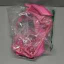 Vorspack Clear Backpack Heavy Duty - Large Clear Backpacks for School See Through Bookbag for Girls Boys Transparent Bag for Work, Concert, College - Pink