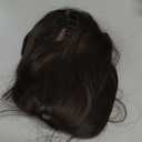 HAIRCUBE Long Dark Brown with Highlights Wigs for Women Synthetic Curly Wavy Hair Wig for Daily