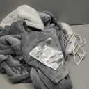 Gray Heated Throw Blanket, 127cm x 152cm