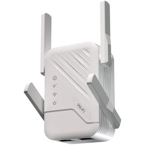 2026 WiFi Extender Signal Booster, Long Range WiFi Repeater with Ethernet Port, Wireless Router Amplifier,Wide Compatibility