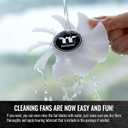 Thermaltake SWAFAN EX 14 ARGB PC Cooling Fan White, 3-Fan pcak, 500~2000 RPM, Magnetic Connection, Reversable Blades, sync with MB RGB Software, CL-F170-PL14SW-A