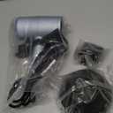 Slopehill Professional Ionic Hair Dryer, Powerful 1800W Fast Drying Low Noise Blow Dryer with 2 Concentrator Nozzle 1 Diffuser Attachments for Home Salon Travel (Matte Blue)