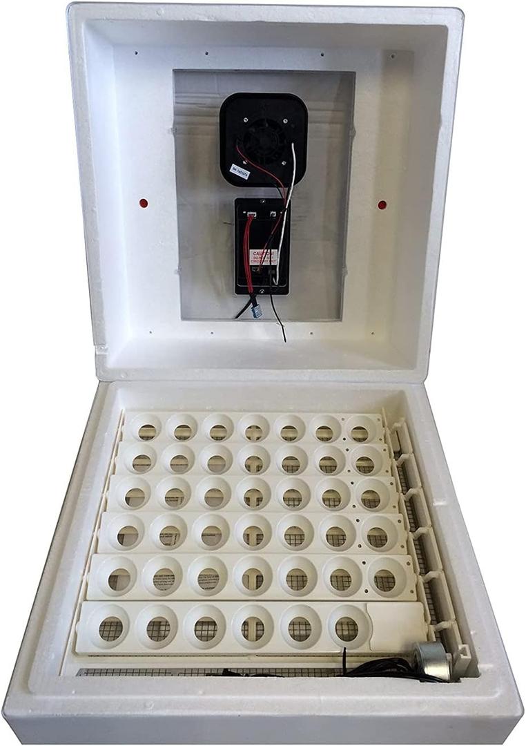 Farm Innovators Model 2450 Pro Series Digital Circulated Air Egg Incubator with Automatic Egg Turning and Humidity Control, 41 Egg Capacity