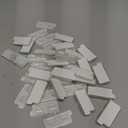 Hooks for Outdoor String Lights Clips: 40Pcs Heavy Duty Light Hook with Waterproof Adhesive Strips - Outside Clear Cord Holders for Hanging Christmas Lighting - Outdoors Sticky Clip