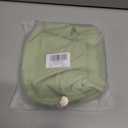 E-Tree Makeup Bag Travel Toiletry Bag Half Moon Small Make up Pouch Cosmetic Case Organizer Cute Waterproof for Girls Women Travel Essentials Toiletries Accessories (Green)