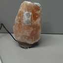 The Body Source Himalayan Salt Lamp 10-12 Inches (11-15lb) | Includes Dimmer Switch | Natural Salt Rock Lamp with Handcrafted Wooden Base & Night Light (Bulb Replacement)