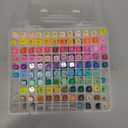 KINGART PRO Double-Ended Alcohol Ink Art Markers, 120 COLORS, Fine Point & Chisel Tips, Permanent with Superior Blendability, Includes Plastic Case. 120 Pc.