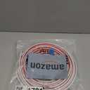 9.8 Ft Peel and Stick Wall Molding Trim, D-Shape Flexible Molding Trim White(Paintable) for Backsplash, Mirror, Wall, Window & Door Frames, Waterproof Self Adhesive Trim(W:0.4", T:0.1")