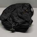 Foldable Travel Bag with Wheels, Extendable Tote Bag, Roller Expandable Luggage Compartment, Large Capacity Lightweight Luggage Bag, Waterproof for Men and Women(Black)