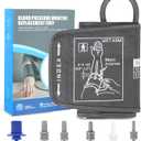 Extra Small Blood Pressure Cuff 5.9-9.5, Only for Slim or Tiny Arms, Replacement Arm Cuff with 6 Connectors, Use Original Connector if Not Compatible, Grey