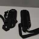 Adjustable D Ring Ankle Straps for Cable Machines, Fitness Ankle Straps with Buckle, Multipurpose Gym Exercise Equipment for Leg Extension and Glute Workouts, Comfortable Polyester