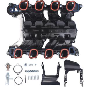 GELUOXI 615-375 Engine Intake Manifold Replacement for Select Ford E-150 E-250 F-150 2007-2008 Lobo 2007-2011 4.6L V8#7L3Z9424F 7L3Z-9424-F 019495456162