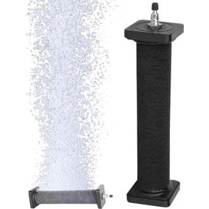 AquaMiracle New Innovative Rubber Air Stone for Large Aquarium, 8x1.52 Fish Tank Air Stone 1-Pack, Air Bubbler Oxygen Air Diffuser for Pond Aerator