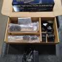 Wahl Groomsman Rechargeable Beard Trimmer kit for Mustaches, Nose Hair, and Light Detailing and Grooming with Bonus Wet/Dry Battery Nose Trimmer  Model 5622v