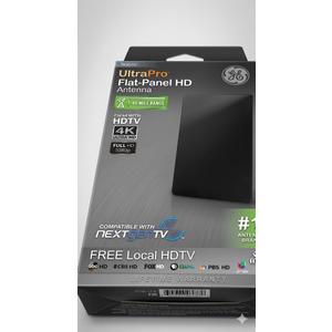 GE UltraPro Flat Panel HD Indoor Antenna Free Local HDTV 4K UltraHD Full 1080P H