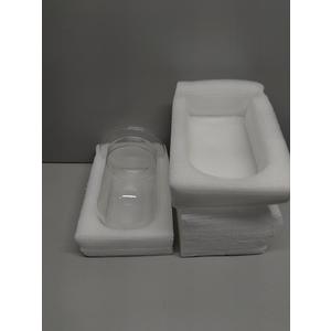 STARVAST 2PCS Glass Dome Cloche with Airhole and Base, 8.7 x 5.9 x 4.7 Inches, Clear Terrarium Planter Container for Plant Flower Home Tabletop Display Centerpiece, Plants Not Included