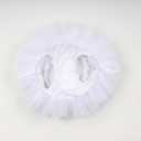 HOOLCHEAN Baby Girl Tutu Skirt Soft Fluffy 4-Layer Tulle Skort with Cotton Diaper Cover for Infant Toddler (White), 6-12 Months