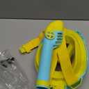 Greatever Snorkeling Gear for KidsIdeal Gifts of Kids Snorkel MaskFull Face Snorkel Mask Kids with Camera MountSafe Breathing for Enchanting Travel (A1-Blue Yellow)