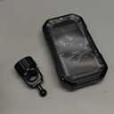 KDD Waterproof Bike Phone Holder - 360 Rotation Motorcycle Phone Mount, Fully Enclosed Touch Sensitive Design, Bicycle Phone Clamp Compatible with iPhone 16 Pro Max/15/14/13/12,4-6.7” Phones