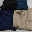 ZITY 4 Pack Polo Shirts for Men with Pocket Dry Quickly Short Sleeve Athletic Outdoor Work Collared Shirts XL
