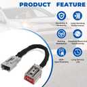 for RAM Media Hub Harness, Classic USB Media Hub and Conversion Harness for 2013-2017 Ram Truck Models Upgraded to Support CarPlay(Not Compatible with Factory-Installed RA1-RA4 Radio Systems)