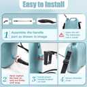 Battery Powered Sprayer 2 Gallon, Electric Pump Garden Sprayer in Lawn