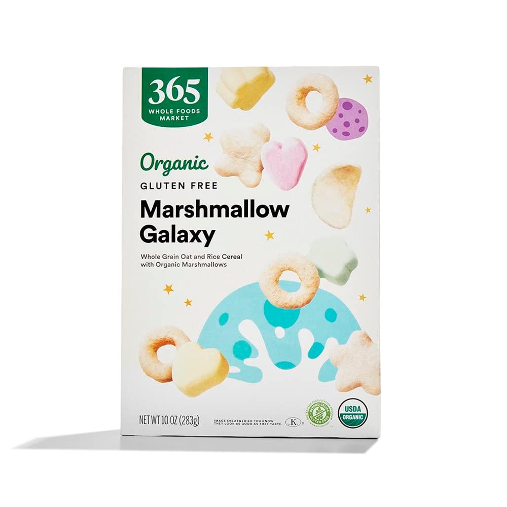 365 by Whole Foods Market, Organic Galaxy Marshmallow Cereal, 10 Ounce, 07/06/20