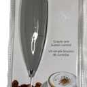 Milk Frother, Coffee Frother Handheld, Hand Mixer, Upgraded Motor Electric Whisk Durable Low Noise Mini Drink Mixer Portable Foam Maker For Cold Milk Bulletproof Coffee Latte, Gray