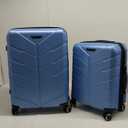 Travelhouse Luggage Sets 2 Piece PP Suitcase Set Hardside Spinner Wheel Luggage Clearance Lightweight TSA Lock for Travel, Business(24/28)