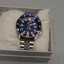 Seiko 5 Sports SSK003 Blue GMT Automatic Stainless Steel