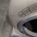 Self Cleaning Litter Box, Integrated Safety Automatic Cat Litter Box Self Cleaning 65L+9L for Multiple Cats, App Control, Odor Removal, Includes Mat & Liner (3 Rolls) - Blue