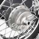 2.5-10 10" Rear Wheel Tire and Rim 1.4 x 10 And Drum Brake With 12mm Bearing for 50/70/90/110cc BBR50 DRZ70 TTR50 CRF50 PW50 TTR50 Chinese SSR Dirt Pit Bike ATVs, 2.50-10 with Drum Brake