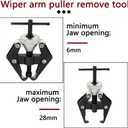 Battery Terminal and Wiper Arm Puller Windshield Wiper arm Removal Tool Wiper arm Puller Remove Tool