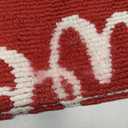 SHACOS Welcome Snowflake Christmas Door Mat 32”x48” Washable Non-Slip Rubber Backing Winter Holiday Xmas Doormats for Front Door, Dirt Resistant Low-Profile Floor Mat for Entryway Entrance, 2'8" x 4'